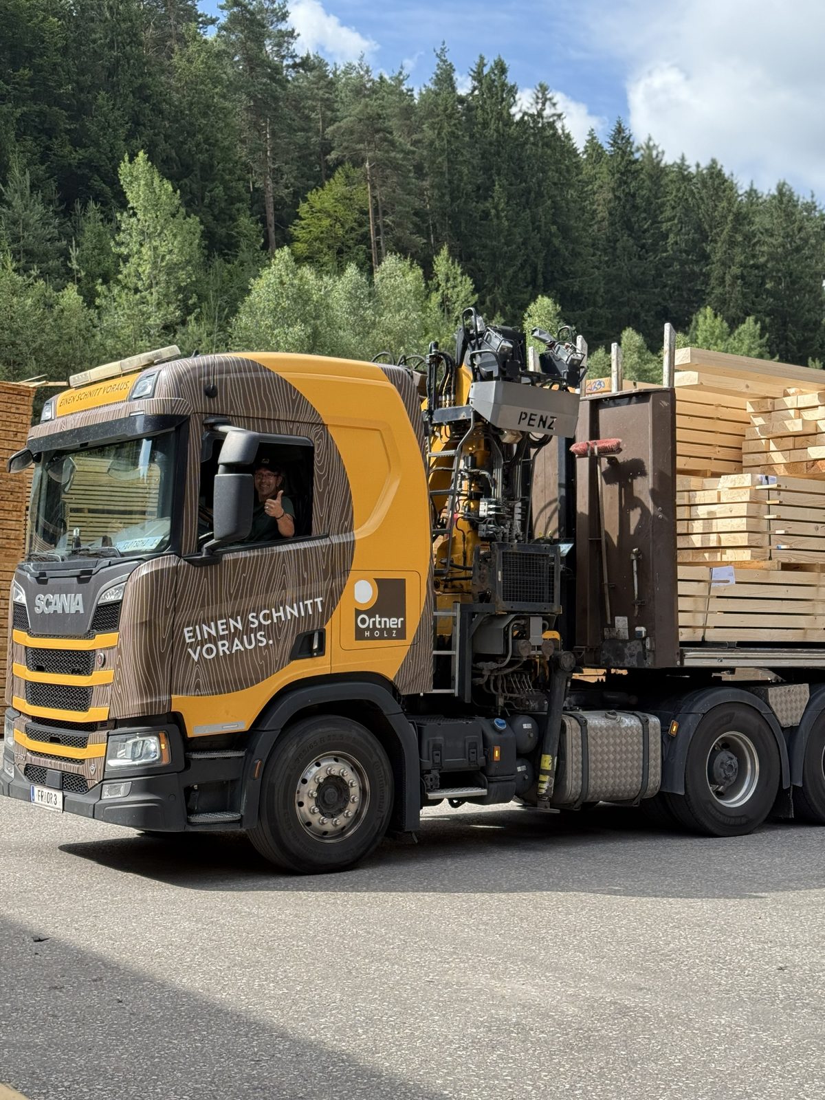 Ortner Holz LKW